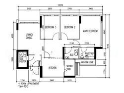 Blk 682A Waterway View (Punggol), HDB 4 Rooms #577833591